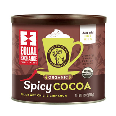 Equal Exchange Spicy Cocoa Mix - 12 OZ - Image 1