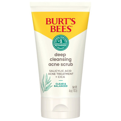 Burts Bees Acne Solutions Pore Refining Scrub - EA - Image 3