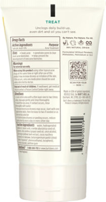 Burts Bees Acne Solutions Pore Refining Scrub - EA - Image 5