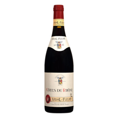 Vidal Fleur Cotes Du Rhone Red - 750 ML - Image 1