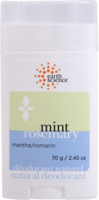 Earth Science Deodorant Natural Rosemary - 2.45 OZ - Image 2