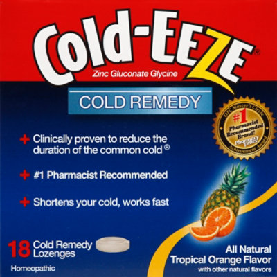 Cold Eeze Trop Fruit Lzng - 18 CT - Image 2