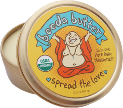 Booda Butter Daily Moisturizer Gold Tin - 2.3 OZ - Image 1