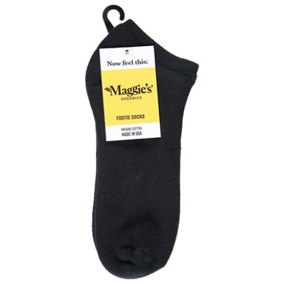 Organic Cotton Footie Black Med - EA - Image 3