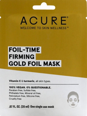 Acure Gold Foil Mask Sin - EA - Image 2