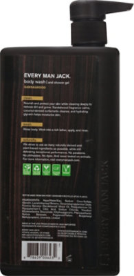 Every Man Jack Sandalwood Bodywash - 33.8 OZ - Image 5