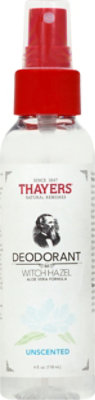 Thayers Deodorant  Unscented - 4 OZ - Image 2