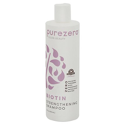 Purezero Shampoo Biotin - 12 OZ - Image 2