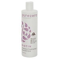 Purezero Shampoo Biotin - 12 OZ - Image 1