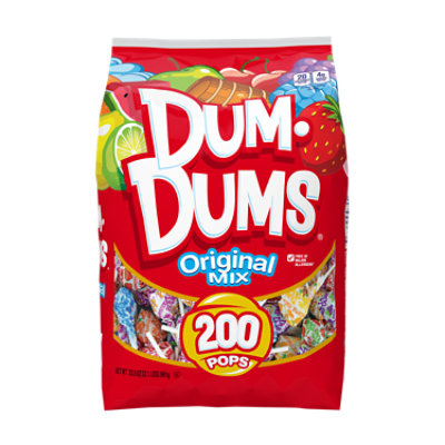 Dum Dum Pops Gusset Bag - 200 CT