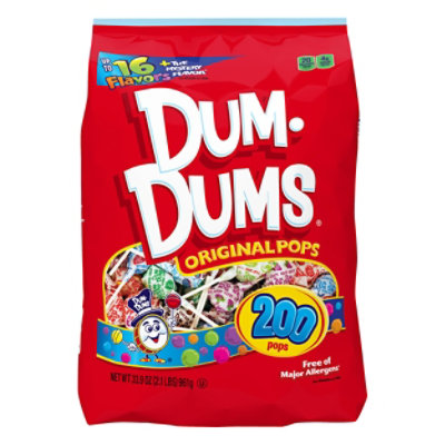 Dum Dum Pops Gusset Bag - 200 CT - Image 1