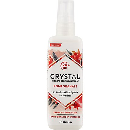 Crystal Deodorant Spray Pomegranate - 4 Fl. Oz. - Image 2