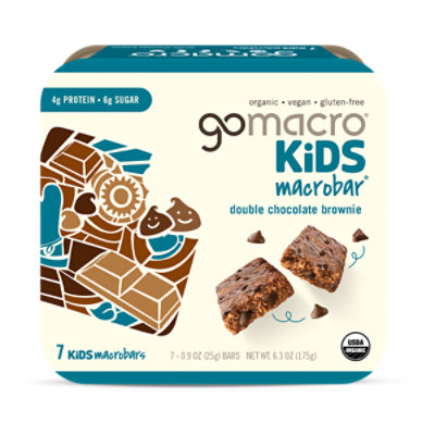 GoMacro Double Chocolate Brownie Bar - 7-0.9 Oz - Image 1