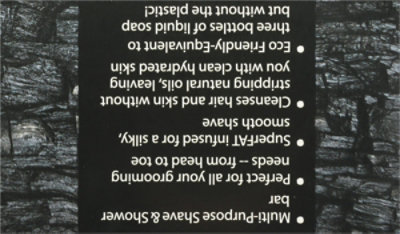 One With Nature Shave & Shampoo Bar Acti - 3.5 OZ - Image 5