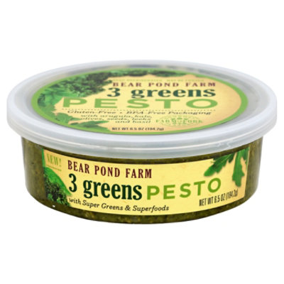 Bear Pond Pesto 3 Greens 6.5 OZ Safeway