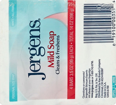 JERGENS For Normal To Sensitive Skin - 3.5 Oz - Image 3