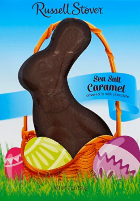 Russell Stover Sea Salt Caramel Rabbit - 7 OZ - Image 2