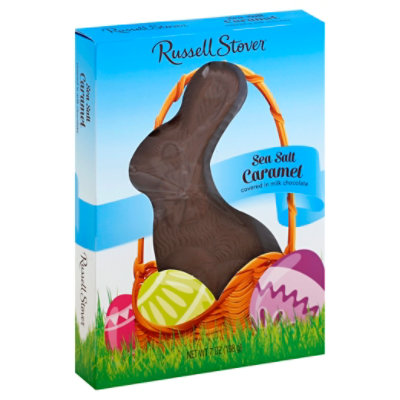 Russell Stover Sea Salt Caramel Rabbit - 7 OZ - Image 1