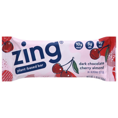 Zing  Almond Dark Chocolate Cherry Bars - 1.76 OZ - Image 3