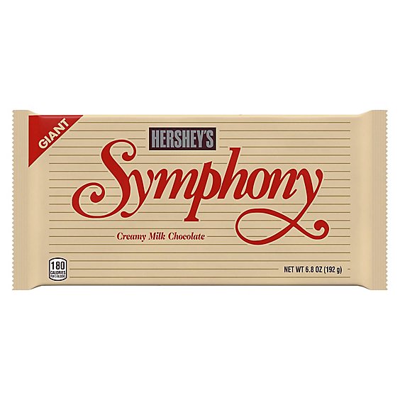 Hershey Symphony Giant Candy Bar - 6.8 OZ