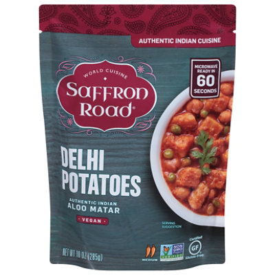 Saffron Road Delhi Potatoes Gluten Free Indian Ready to Eat Meal - 10 Oz - Image 3