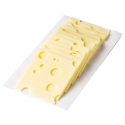 Pre Sliced Swiss Cheese - LB - Image 1