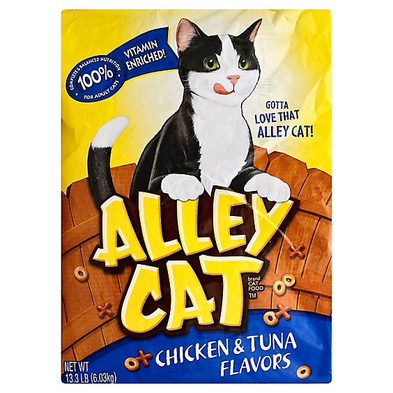 Alley Cat Chicken & Tuna Cat Food - 13.3 LB