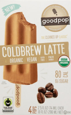 Good Pop Cold Brew Latte Bars - 4-2.75 OZ - Image 6