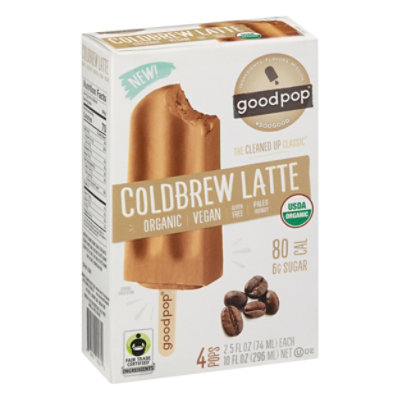 Good Pop Cold Brew Latte Bars - 4-2.75 OZ - Image 1