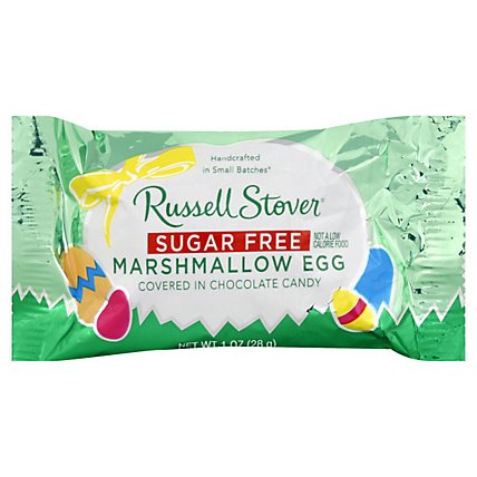 R Stover Candy Box Marsh Egg Sugar Free - 1 OZ - Image 1