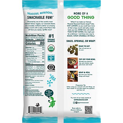 Gimme Health Seaweed Sheet - 7 CT - Image 6