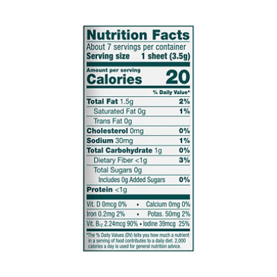 Gimme Health Seaweed Sheet - 7 CT - Image 4