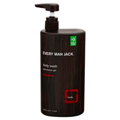 Every Man Jack Cedarwood Bodywash - 33.8 OZ - Image 3