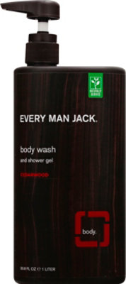 Every Man Jack Cedarwood Bodywash - 33.8 OZ - Image 2