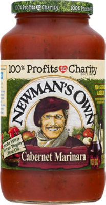 Newmans Own Cabernet Marinara Pasta Sauce - 24 OZ - Image 1