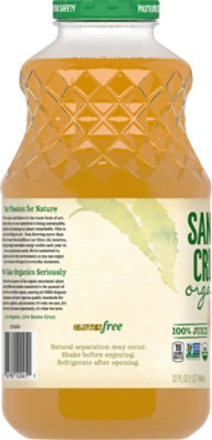 Santa Cruz Organic Apple Juice - 32 Fl. Oz. - Image 2