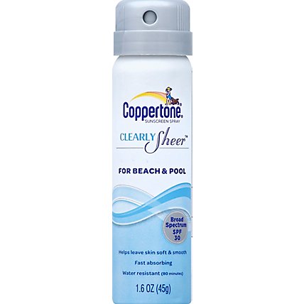 Coppertone Clear Sheer 30 Spf - 1.6 FZ - Image 2