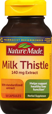 Nature Made Milk Thistle 140 Tablets - 50 CT - Image 2
