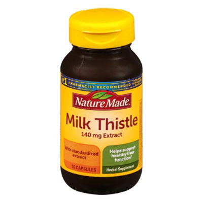 Nature Made Milk Thistle 140 Tablets - 50 CT - Image 1