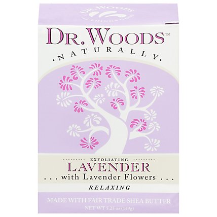 Dr Woods Lavender Soap - 5.25 OZ - Image 3