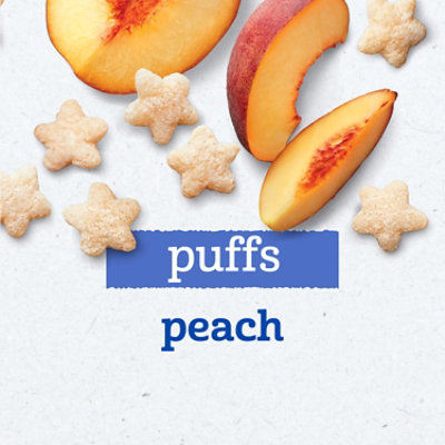 Gerber Puffs Peach Cereal Snk Cnstr - 1.48 OZ - Image 3