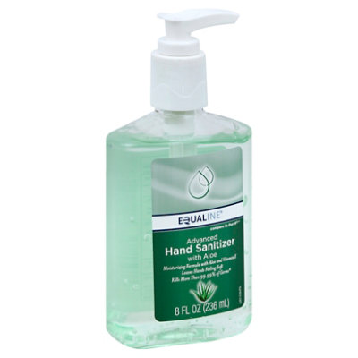 Equaline Hand Sanitizer With Aloe - 8 OZ - Image 1