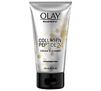 Olay Regenerist Collagen Peptide 24 Fragrance Free Face Wash - 5.0 Fl. Oz.