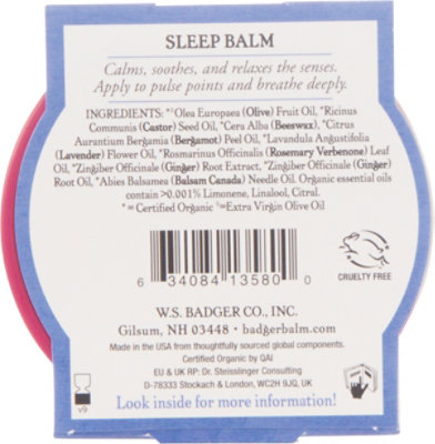 Badger Sleep Balm - 2 OZ - Image 5