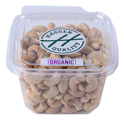 Organic Whole Cashews - 10 Oz - Image 1