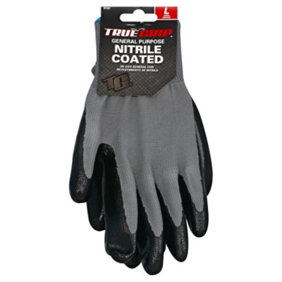 True Grip Nitrile Gloves Lg - EA - Image 1