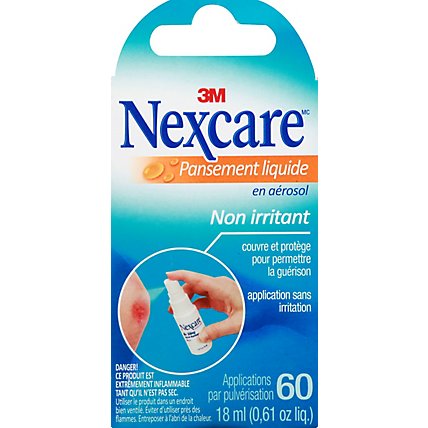 3M Nexcare No Sting Liquid Bandage Spray - .61 OZ - Image 4
