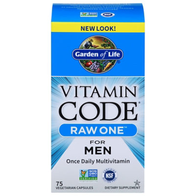 Garden Of Life Vitamin Code Raw One Mens - 75 CT - Image 3