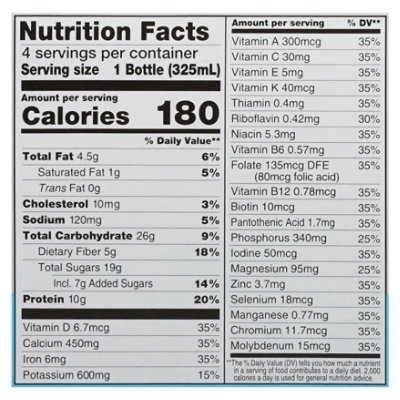 SlimFast Cappuccino Delight Shake - 4-11 Fl. Oz. - Image 3