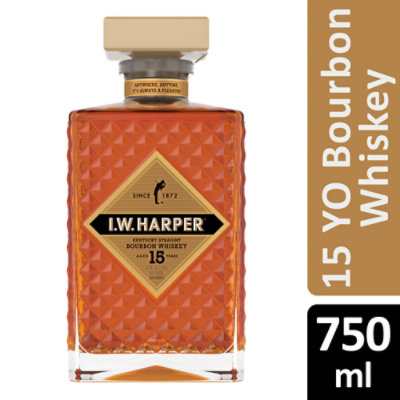 I.W. Harper 15 Year Old Kentucky Straight Bourbon Whiskey - 750 Ml - Image 1